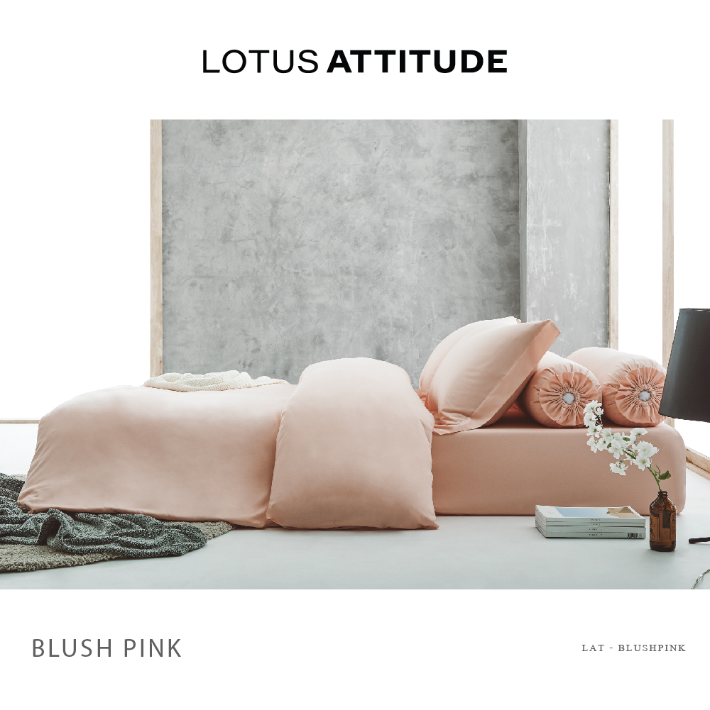 Attitude Comforter King- Brush Pink(228 * 254)cm Brand:Lotus