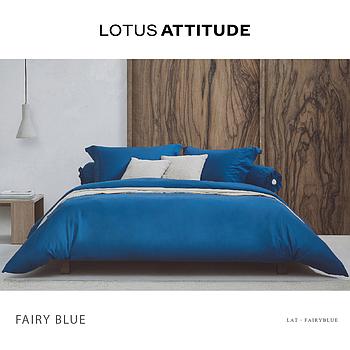 Attitude Bed Sheet Set 5 pcs- Fairy Blue(182 * 198)cm Brand:Lotus
